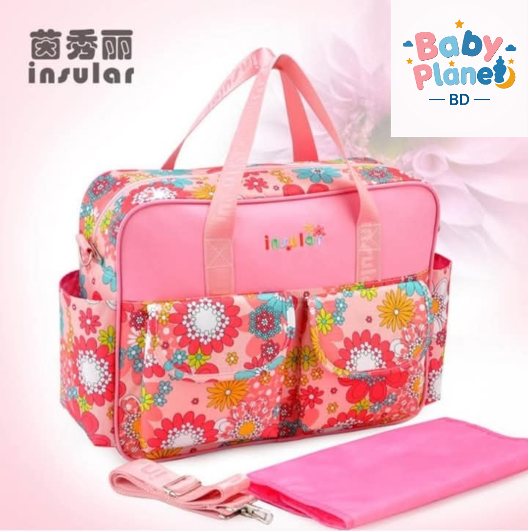 Imported branded multifunctional trendy bags for moms